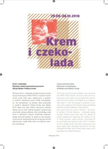 Katalog wystawy "Krem i czekolada"